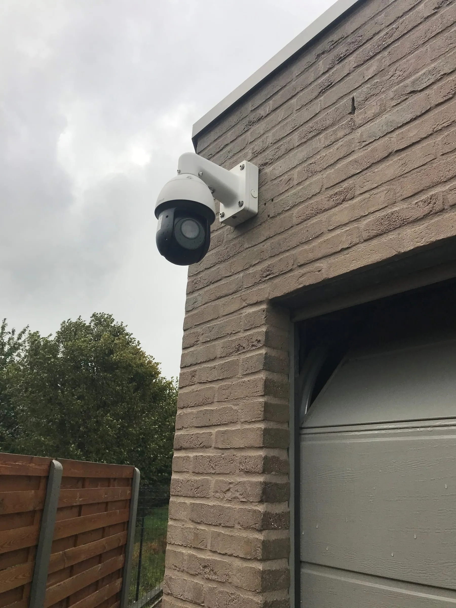 Camerabewaking rond een woning in Gent, geplaatst door dV Security, foto 3 van 4